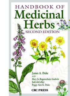 Handbook of Medicinal Herbs