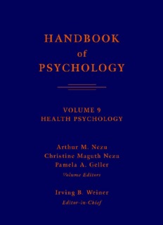 Handbook of Psychology