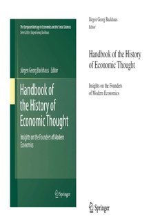 Handbook of the History of Economic Thought