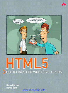 HTML5 Guidelines for Web Developers