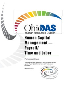 Human Capital Management —Payroll/ Time and Labor