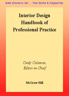 Interior Design Handbook of Professional Practice