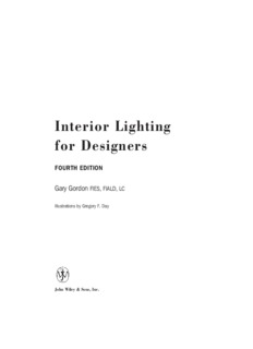 Interior Lighting for Designers