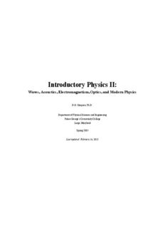 Introductory Physics II