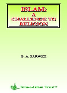 Islam: A Challenge to Religion