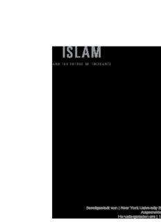 Islam and the Future of Tolerance: A Dialogue