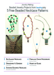 Jewelry Making: Beaded Jewelry Projects from 5 Free Beaded