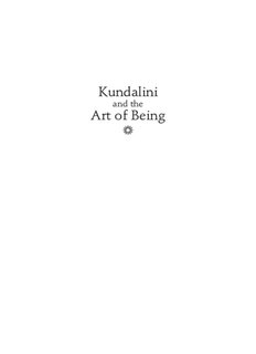 Kundalini and the Art of Being: The Awakening