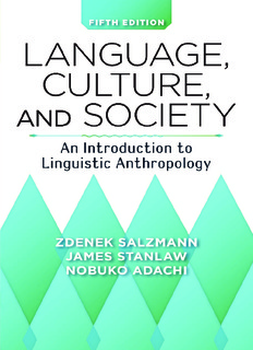 Language, Culture, and Society