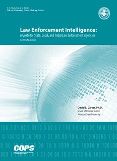 Law Enforcement Intelligence - COPS