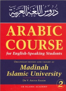 Lessons in Arabic Language, Book 2