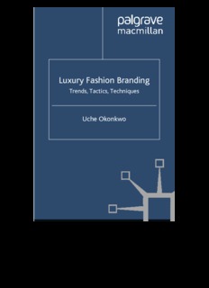 Luxury Fashion Branding