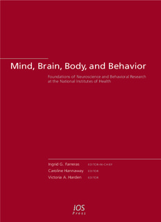 Mind, Brain, Body, and Behavior