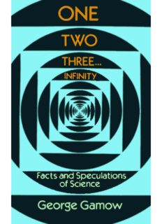 One Two Three... Infinty. Facts & Speculations in Science