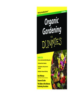 Organic Gardening for Dummies