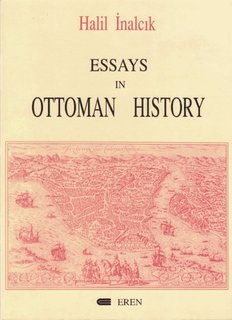 OTTOMAN HISTORY - Halil İNALCIK