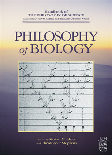 Philosophy of Biology