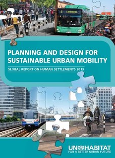 Planning and Design for Sustainable Urban Mobility