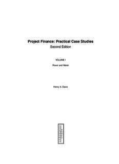 Project Finance: Practical Case Studies