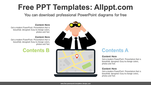 Real Estate Telescope PPT Diagram