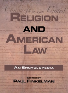 Religion and American Law