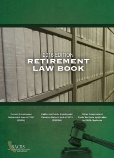 Retirement Law Book