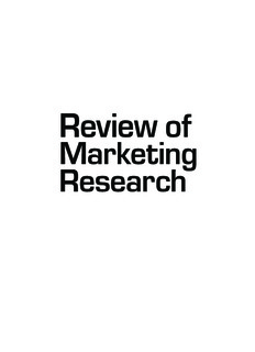 Review of Research Marketing