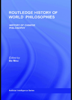 Routledge History of World Philosophies