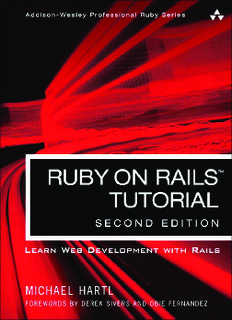 Ruby on Rails™ Tutorial