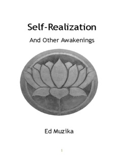 Self-Realization and Other Awakenings