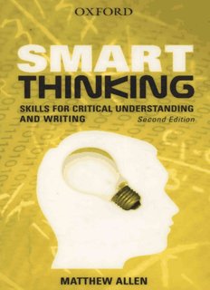 Smart Thinking: Skills for Critical Understanding and Writing