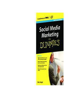 Social Media Marketing For Dummies