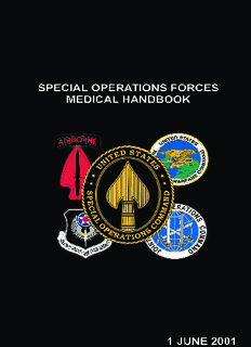 Special Operations Forces Medical Handbook