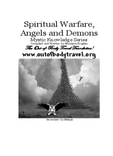 Spiritual Warfare, Angels and Demons