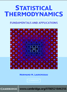 Statistical Thermodynamics