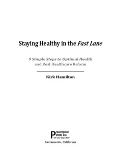 Staying Healthy in the Fast Lane