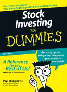 Stock investing for Dummies.pdf