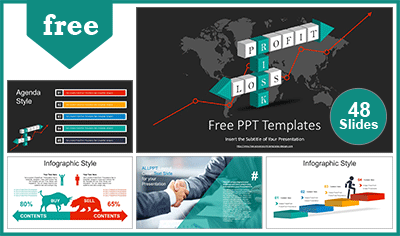 Stock Market Investment PowerPoint Templates