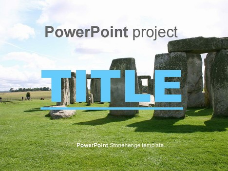 Stonehenge PowerPoint Template
