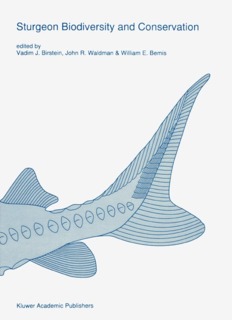 Sturgeon biodiversity and conservation