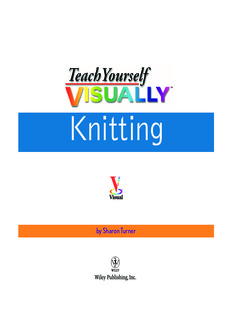 Teach Yourself Visually Knitting