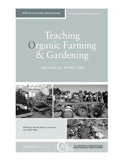 Teaching Organic Farming & Gardening