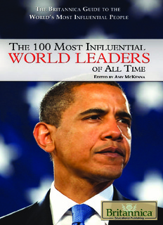 the 100 most influential world leaders of all time