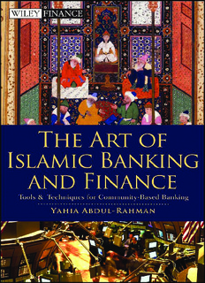 The Art of Islamic Banking and Finance: Tools and Techniques for