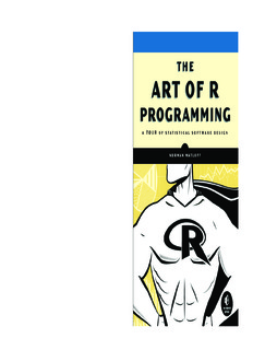 The Art of R Programming