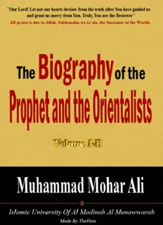 The Biography of the Prophet and the Orientalists – Vol. 2