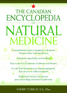 THE CANADIAN ENCYCLOPEDIA NATURAL MEDICINE