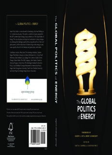 The Global Politics of Energy