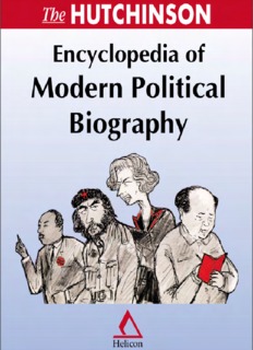 The Hutchinson Encyclopedia of Modern Political Biography