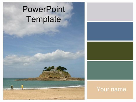 The Island PowerPoint Template